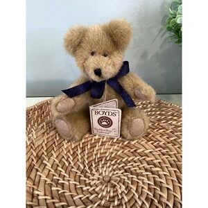 Boyds Bear Alexander P Bearsworth Head Bean Collection Heirloom Series NWT 7"